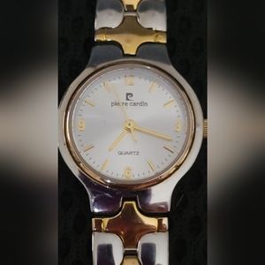 (SOLD) Ladies PIERRE CARDIN Two Tone Quartz Watch
